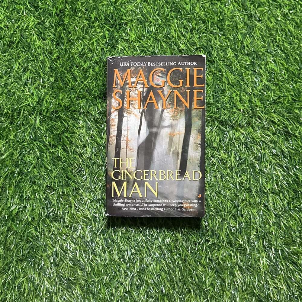 The Gingerbread Man‎ by Maggie Shayne Hardcover Mystery Novel